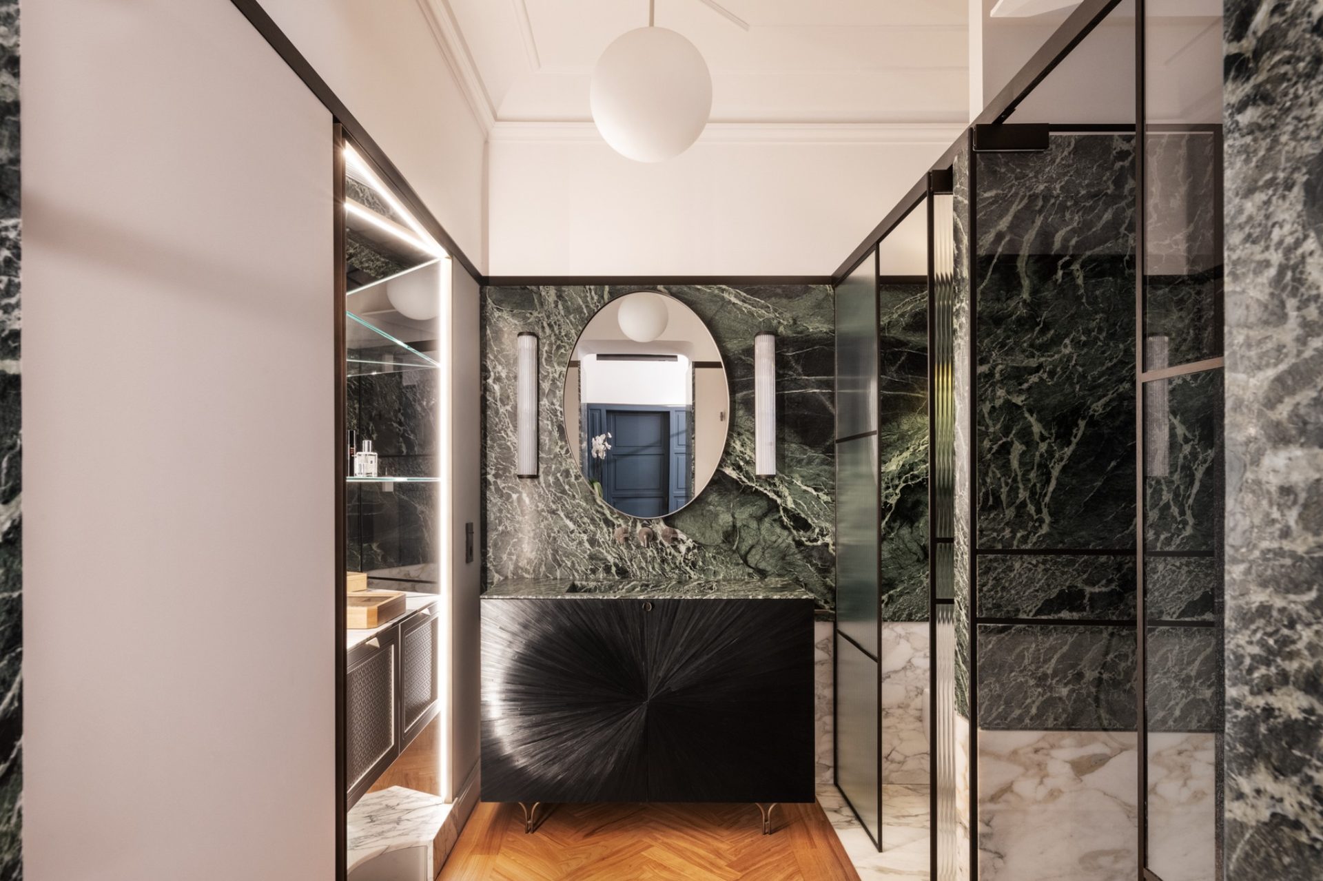 Bagno di lusso, progetto Terzi Luxury Stone